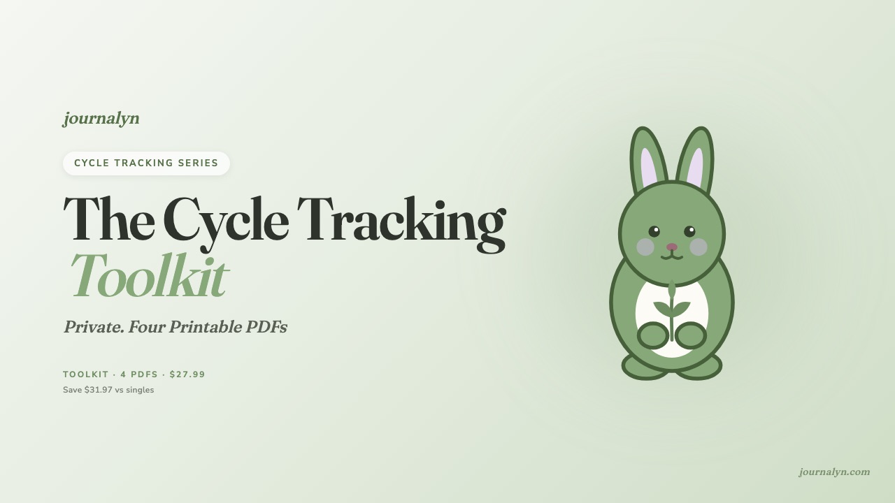 Cycle Tracking Toolkit cover