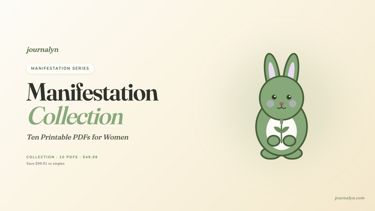Manifestation Printable Collection cover