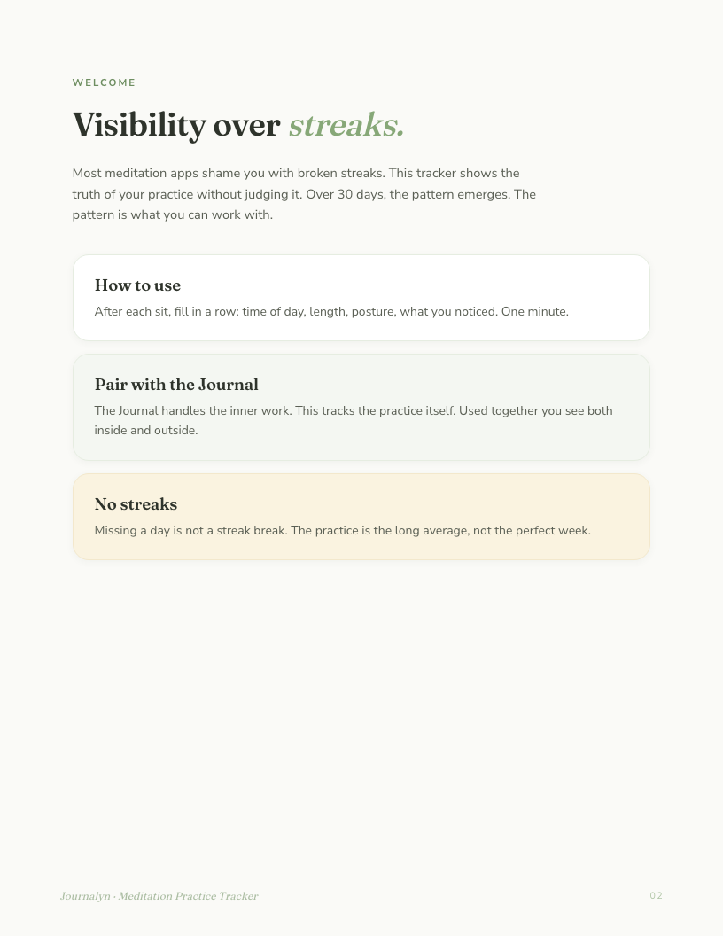Mindfulness Toolkit interior page preview 2