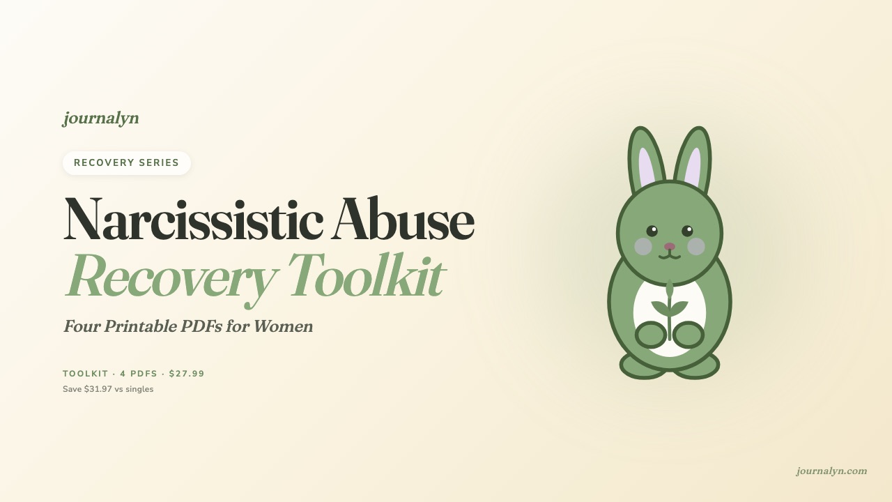 Narcissistic Abuse Recovery Toolkit cover