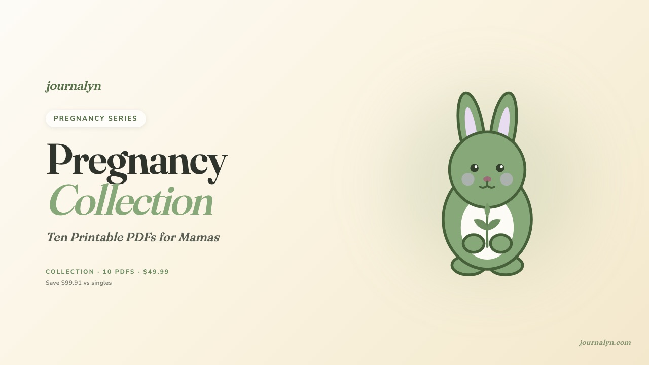 Pregnancy Printable Collection cover