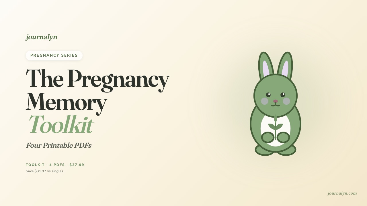 Pregnancy Memory Toolkit cover
