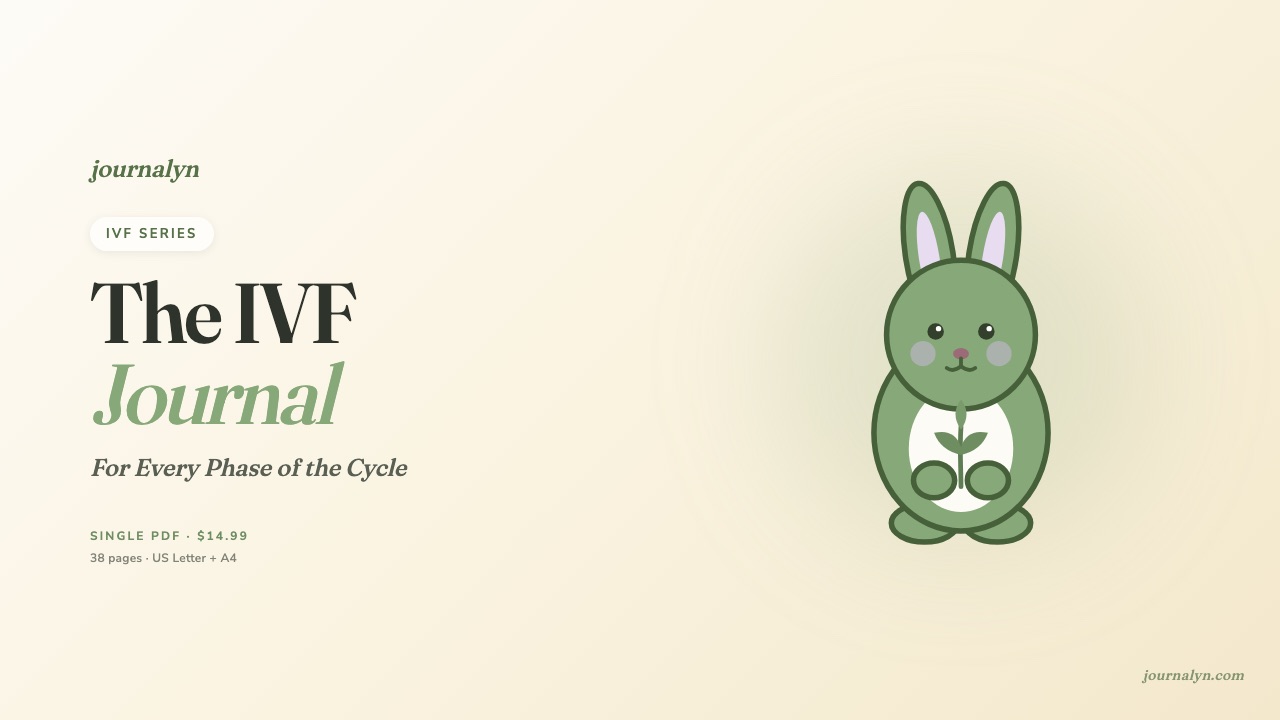 Printable IVF Journal cover