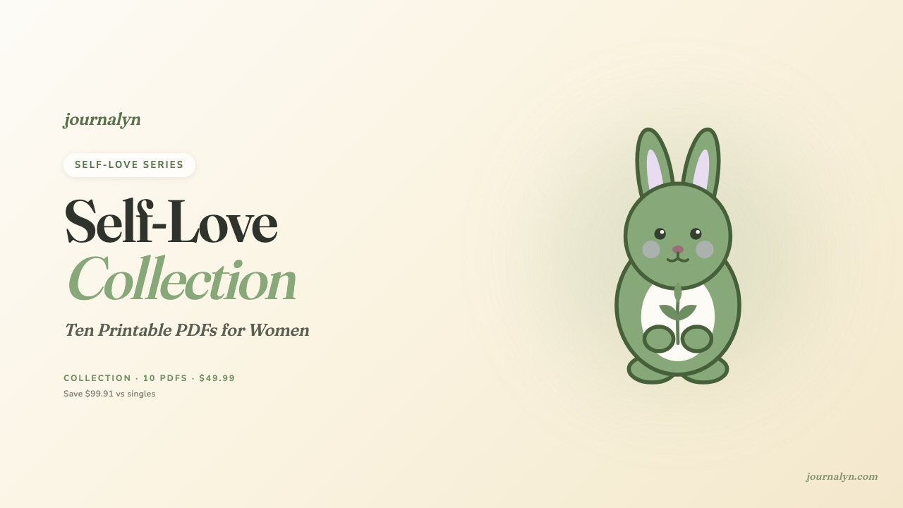 Self-Love Printable Collection cover