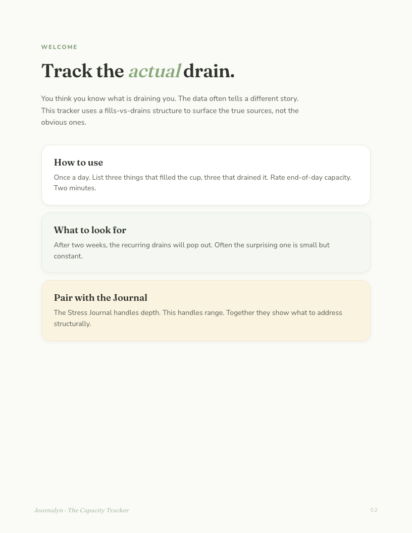 Stress Relief Toolkit interior page preview 2