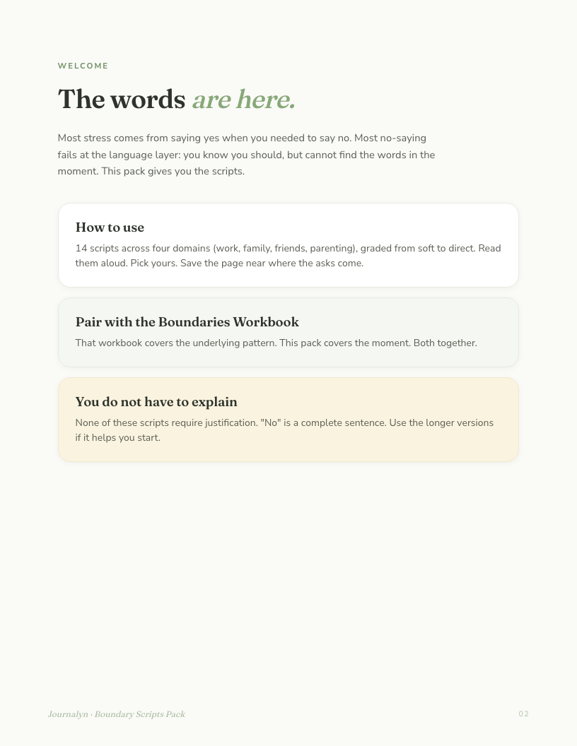 Stress Relief Toolkit interior page preview 3